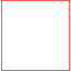 Photo of Red Border 60mm x 62mm Label