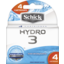 Photo of Schick Hydro 3 Razor Blade 4 Pack