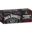 Photo of Jack Daniel's Double Jack & Cola Can 10 Pack