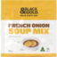 Photo of Black And Gold Soup French Onion