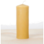Photo of TAS BEESWAX CANDLES Tall Pillar Candle Tapered Handmade