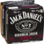 Photo of Jack Daniels Double Jack & Cola 6.9% 375ml 4 Pack