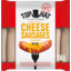 Photo of Top Hat Pre-Cooked Sausages Cheese 1kg