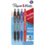 Photo of Paper Mate Profile Retractable 1.0mm Ballpoint Pen Business Assorted - Pack Of 4