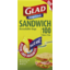 Photo of Glad Snap Lock Sandwich Resealable Bags 100 Pack