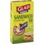Photo of Glad Snap Lock Sandwich Resealable Bags 50  Pack