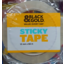 Photo of Black & Gold Sticky Tape 12mmx66m