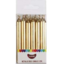 Photo of Gobake Gold Candles 8cm 12 Pack