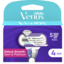 Photo of Gillette Venus Deluxe Smooth Swirl & Platinum Refill Blades 4 Count 4pk