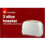 Photo of Essentials Plastic Toaster 2slice Each