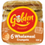 Photo of Golden® 6 Wholemeal Crumpets 300g