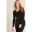 Photo of BOODY BAMBOO Womens Long Sleeve Top Black M
