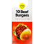 Photo of Value Australian Beef Burgers 10 Pack