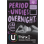 Photo of U By Kotex Overnight Reusable Full Brief Period Undies Size 10 Single Pack