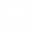 Photo of Shelf Talker, Plain, A4 3UP (1x3), Pk 250, WITH Borders