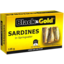 Photo of BLACK AND GOLD SARDINES IN SPRINGWATER 125GM