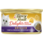 Photo of Purina Fancy Feast Delights With Cheddar Grilled Turkey & Cheddar Cheese Feast In Gravy Cat Food 85g