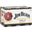 Photo of Jim Beam White Mid Strength & Cola Can 6 Pack