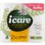 Photo of Icare 100% Recycled Double Length 3 Ply Toilet Tissue 4 Pack