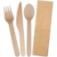 Photo of Comm Co Wood Cutlery&Nap 10pk