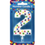 Photo of Korbond Number 2 Birthday Candle Single Pack