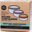 Photo of Ever Eco - Round Nesting Containers Set Of 3 Spring Pastels
