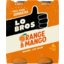 Photo of Lo Bros Kombucha Orange And Mango Can 4x250ml