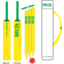Photo of Cricket Set PVC Yellow Size 3