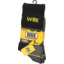 Photo of Wrk Mens Hardwearing Sock Black Size 7-11 3 Pack