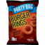 Photo of Burger Rings Burger Flavoured Snack Party Size Share Pack 220g 220g