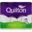 Photo of Quilton Floral Double Length 3 Ply Toilet Tissue 9 Pack