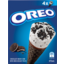 Photo of Oreo Chocolate Wafer Cone With Oreo Biscuit Pieces Ice Creams 4 Pack