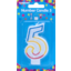 Photo of Korbond Number 5 Birthday Candle