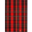 Photo of Food Paper, Waxed, Manor Road Tartan A4-size 10-pack