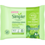 Photo of Simple Cleansing Biodegradable Face Wipes 25 Pack