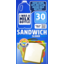 Photo of I Was A Milk Bottle Sandwich Resealable Slider Bags 30 Pack