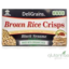 Photo of Deligrains Brown Rice Crisps Black Sesame