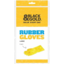 Photo of Black & Gold Glove Rubber Lge 2pk
