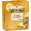 Photo of Twinings Flavoured Herbal Infusions Lemon & Ginger 80 Pack