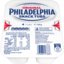 Photo of Philadelphia Spreadable Cream Cheese Snack Tubs Original 4 Pack 136g