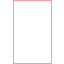 Photo of Red Border 60mm x 99.6mm Label