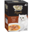 Photo of Purina Fancy Feast Royale Broths Tuna Surimi & Prawns In A Decadent Silky Broth Cat Food Pouches