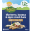Photo of Raffertys Garden Blueberry Banana & Apple Snack Bars 12+ Months 8 Pack