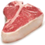 Photo of Beef Porterhouse Steak Bone In - approx 400g