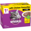 Photo of Whiskas 1+ Wet Cat Food With Chicken Favourites In Jelly 12x85g Pouches 12.0x85g