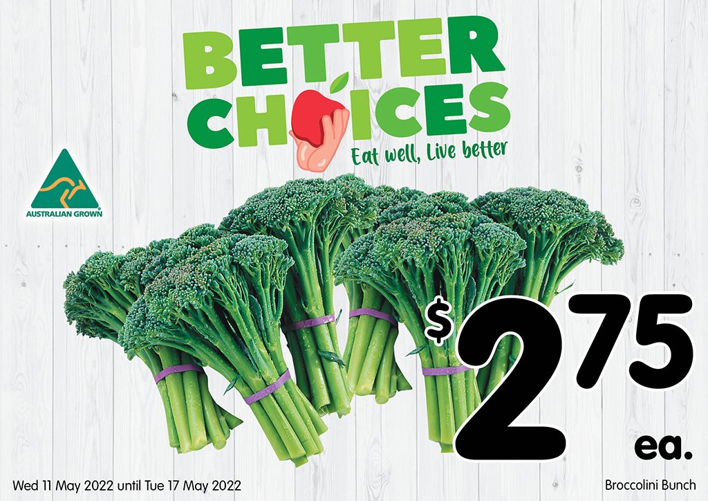 Image of Broccolini Bunch at $2.75 each