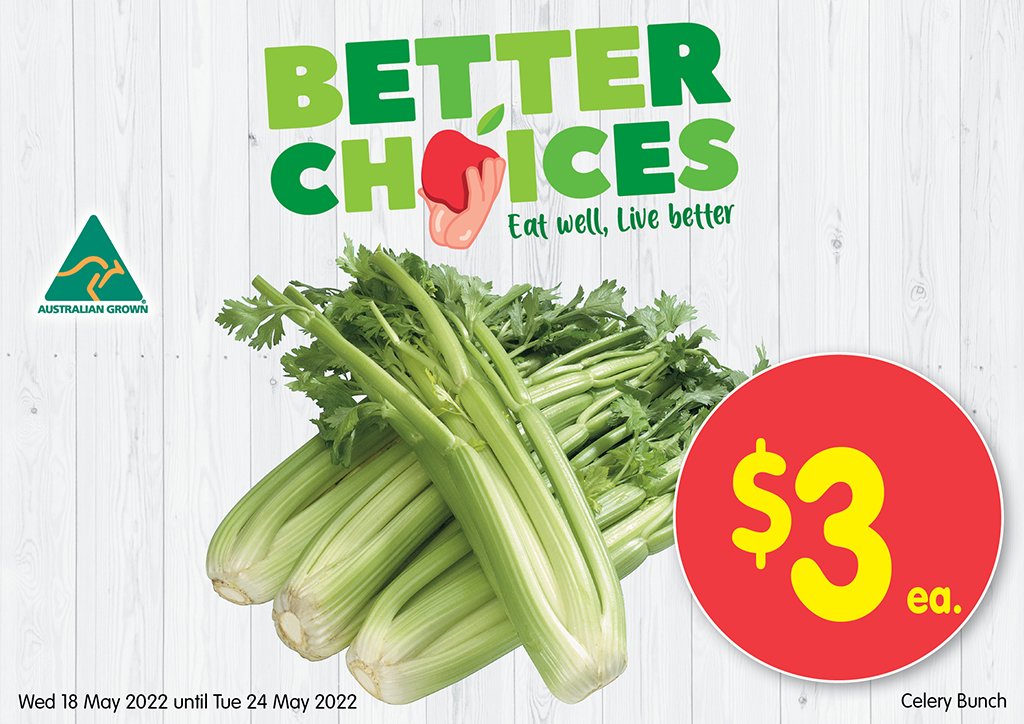 Image of Celery Bunch at $3.00 each