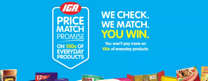Price Match - We match prices for many products with major supermarkets
