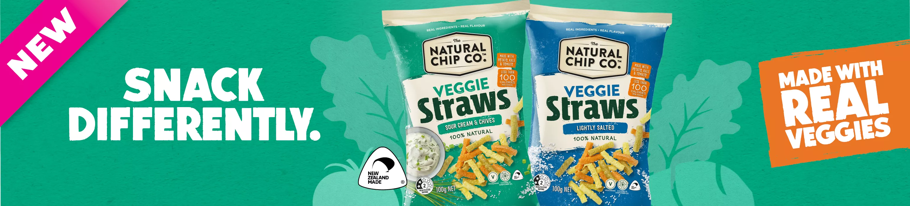 Natural Chip Co. Veggie Straws - Out Now!