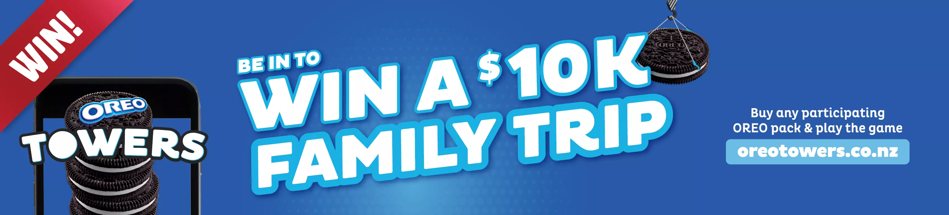 Win a family trip with Oreo